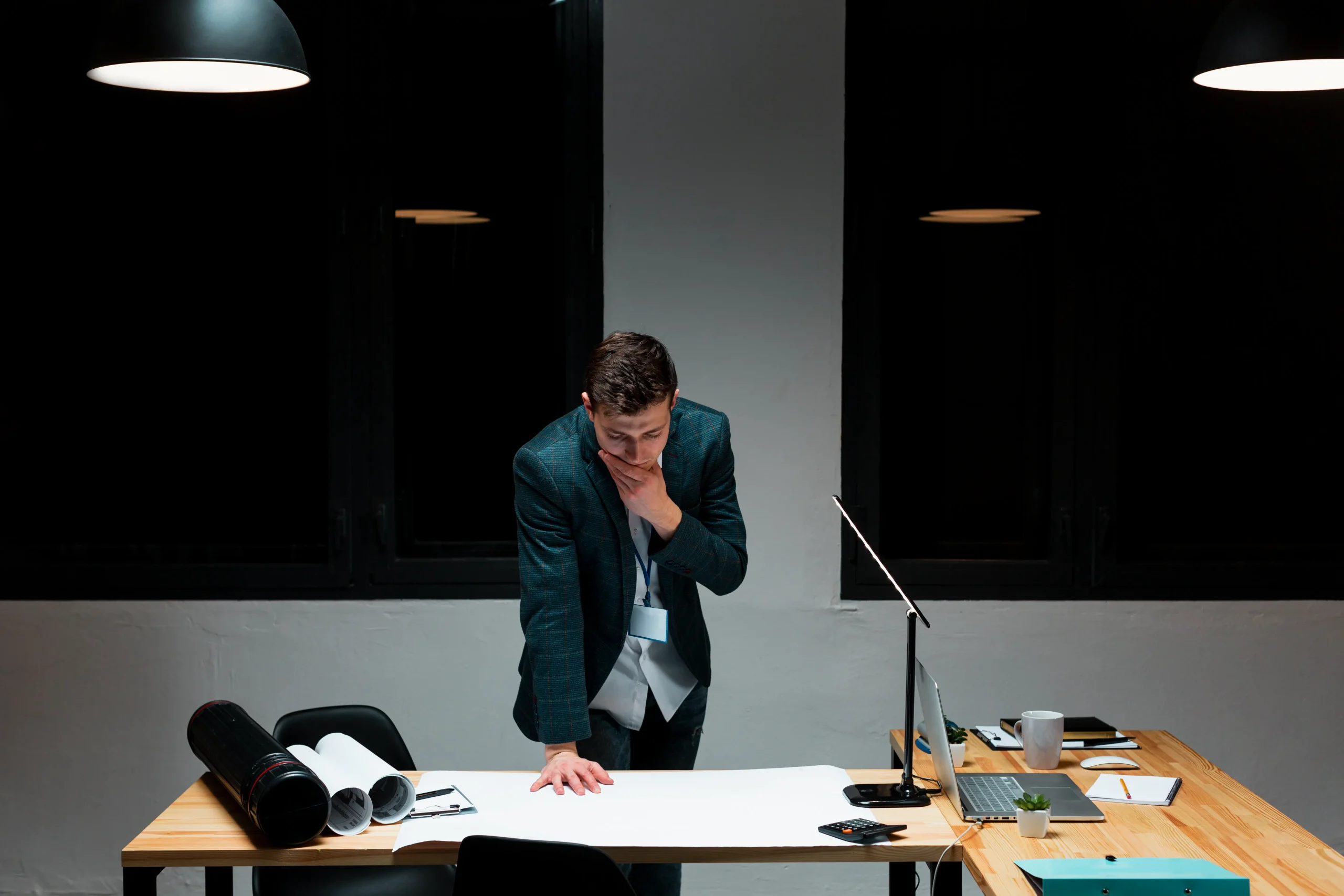 Construction site — India