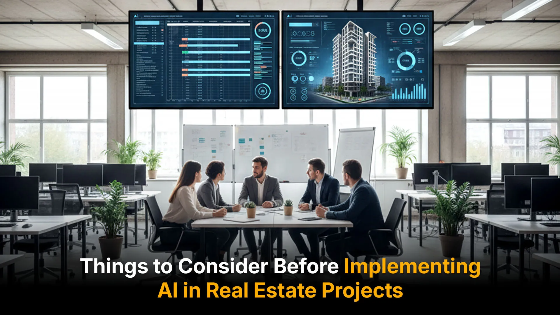 Things to Consider Before Implementing AI in Real Estate Projects